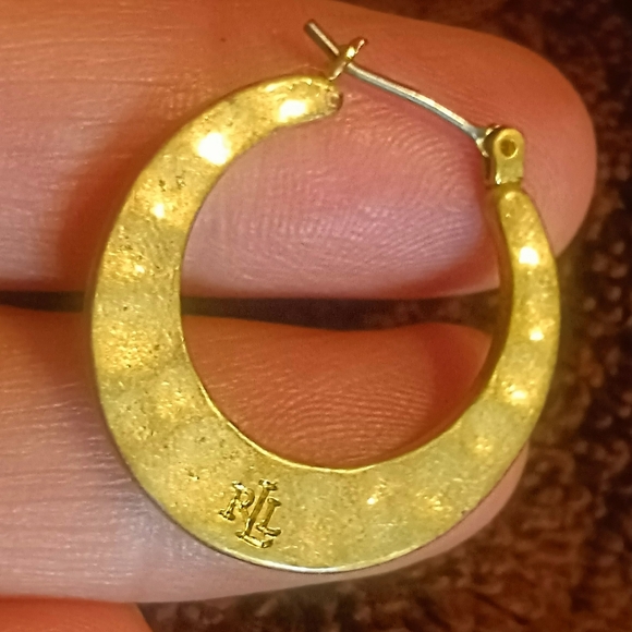Ralph Lauren Hoop Earrings - Picture 3 of 4
